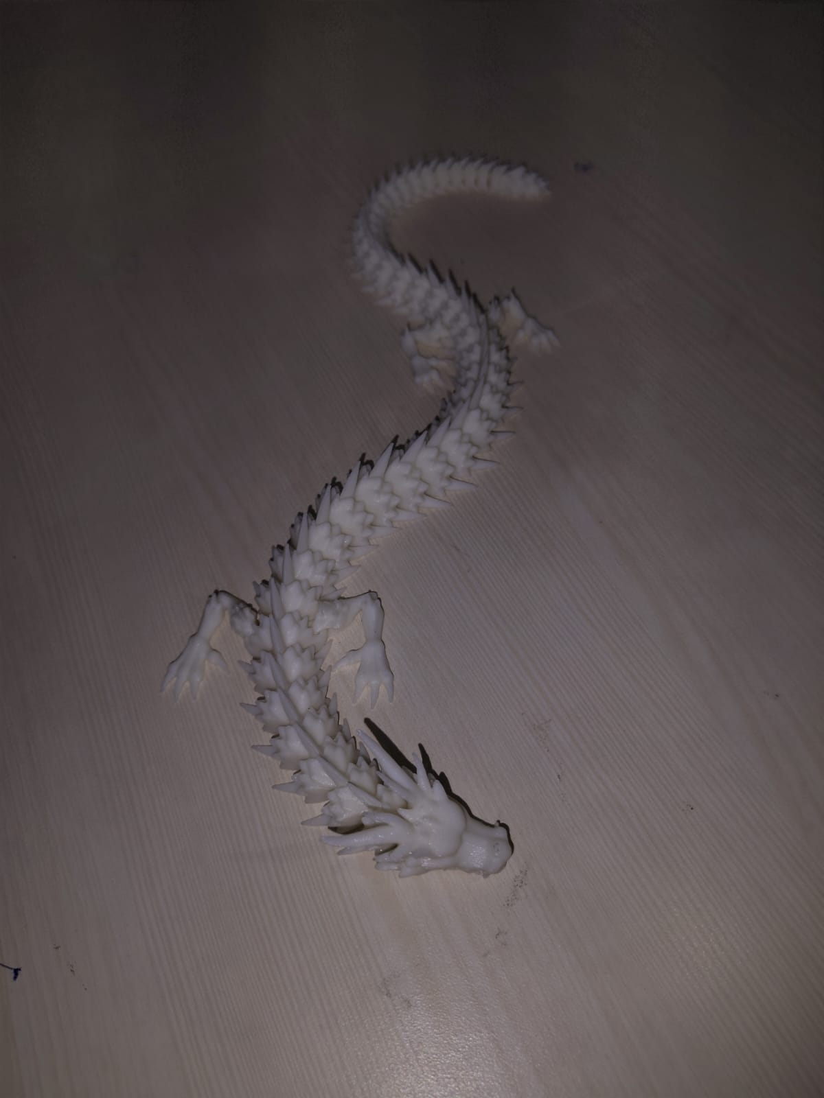 Articulated Crystal Flexi-Dragon