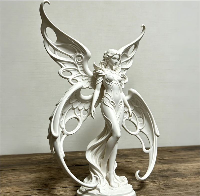 3D Printed Faelith made from Pure White PLA - Buy online in India